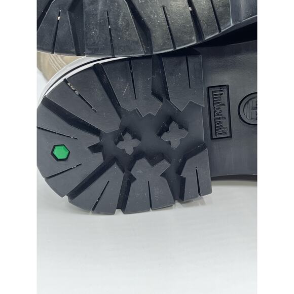 Timberland Women's Malynn Side Zip Boots Leather Waterproof Olive Color Sz 6.5 - Picture 12 of 16